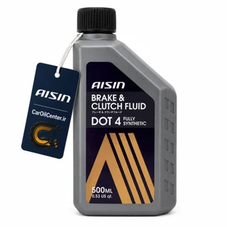 روغن ترمز آیسین مدل DOT4 حجم ۵۰۰ میلیلیتر (AISIN)