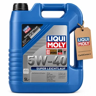 روغن موتور لیکومولی Super Leichtlauf 5W-40 SN حجم 5 لیتر (Liqui Moly)